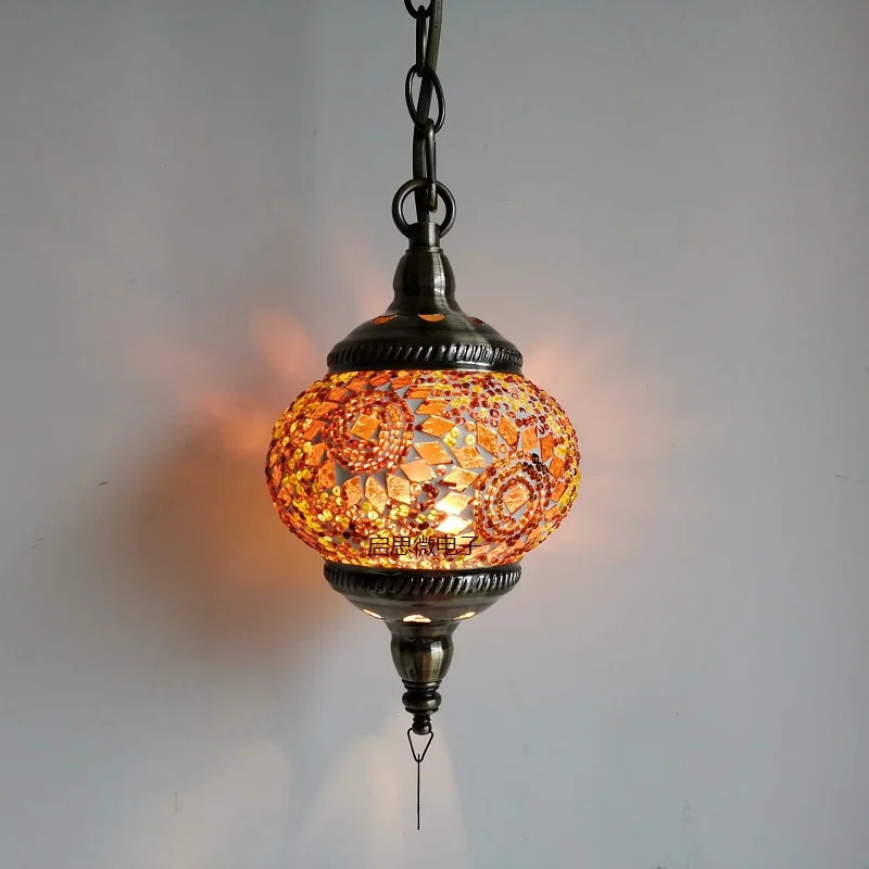 Arabian Handmade Romantic Balcony  Corridor Stairwell Pendant Lamp