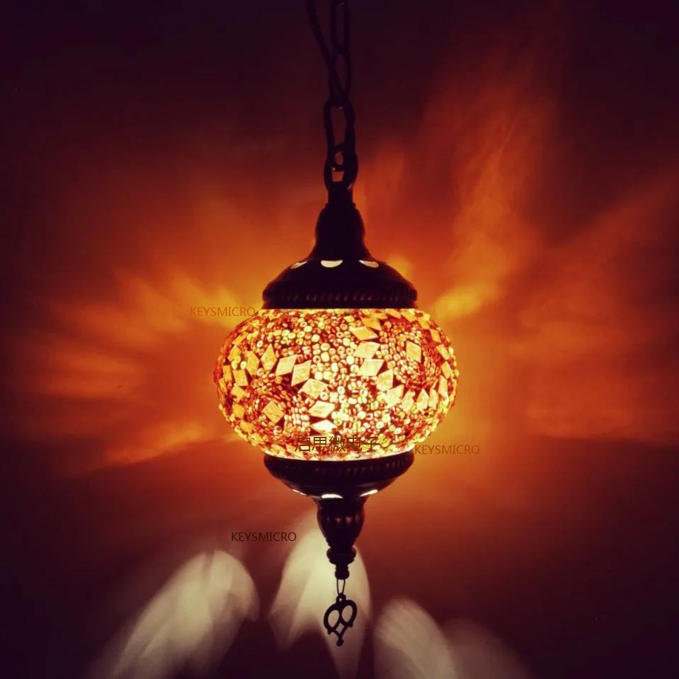 Arabian Handmade Romantic Balcony  Corridor Stairwell Pendant Lamp