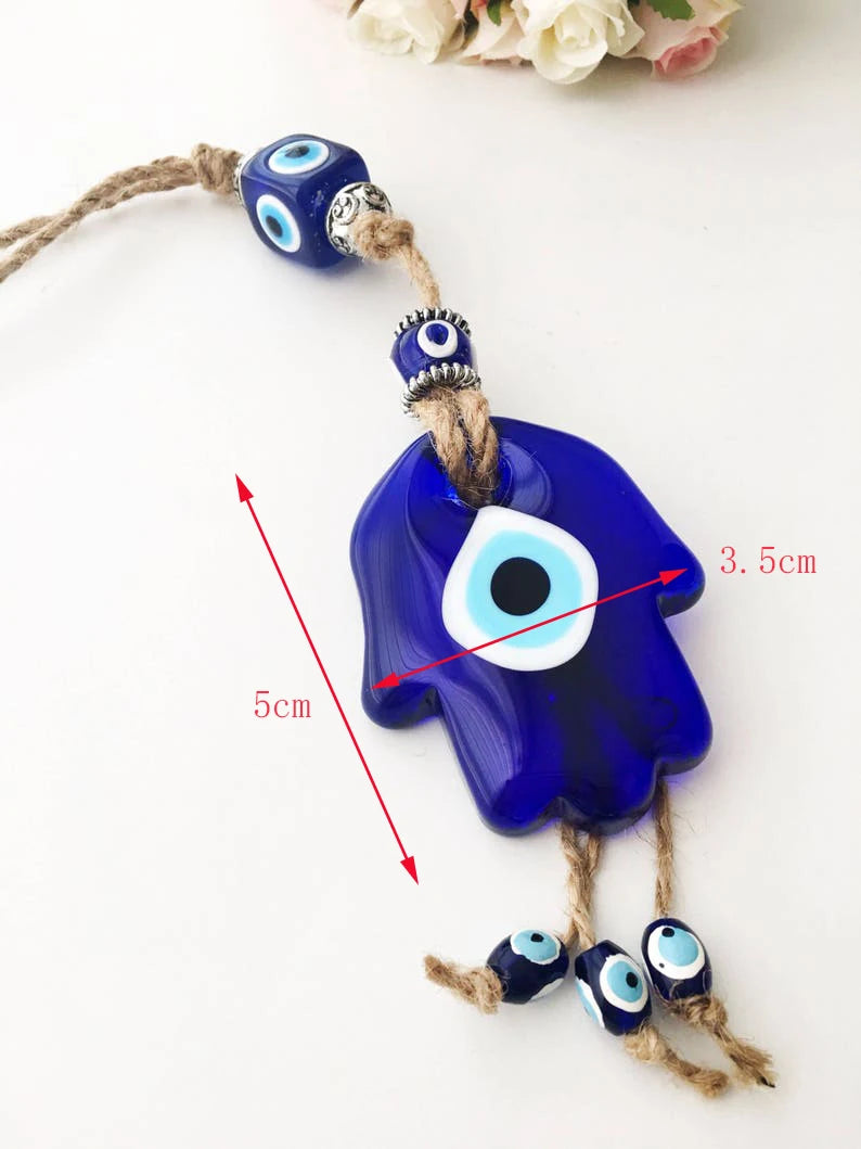 Evil Eye Lucky Eye Beads  Wall Hanging Home Decor