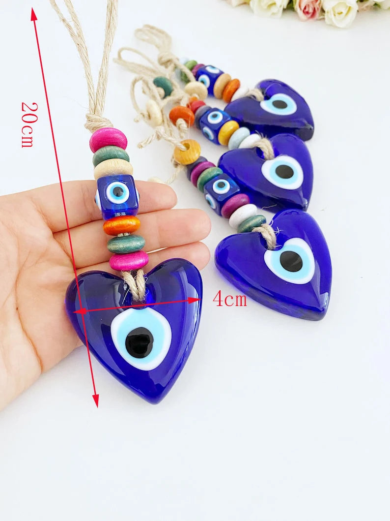 Evil Eye Lucky Eye Beads  Wall Hanging Home Decor