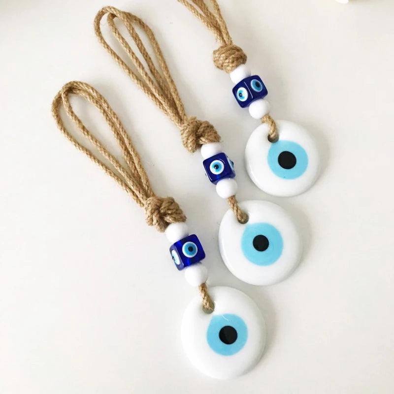 Evil Eye Lucky Eye Beads  Wall Hanging Home Decor