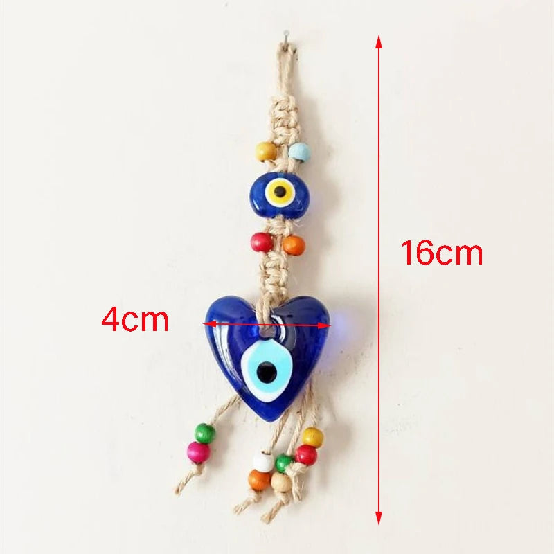 Evil Eye Lucky Eye Beads  Wall Hanging Home Decor