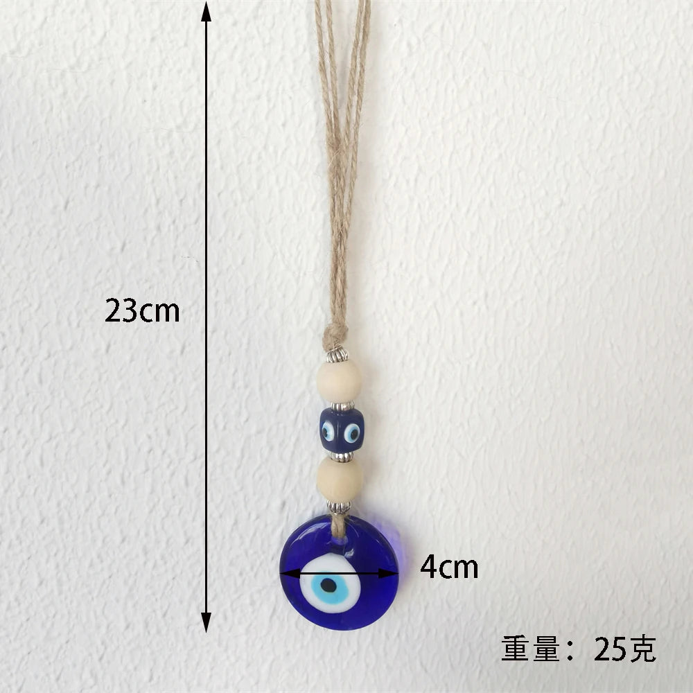 Evil Eye Lucky Eye Beads  Wall Hanging Home Decor