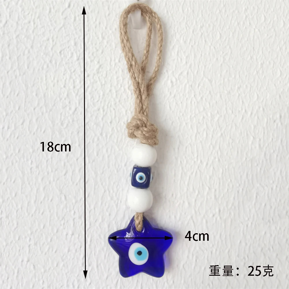 Evil Eye Lucky Eye Beads  Wall Hanging Home Decor