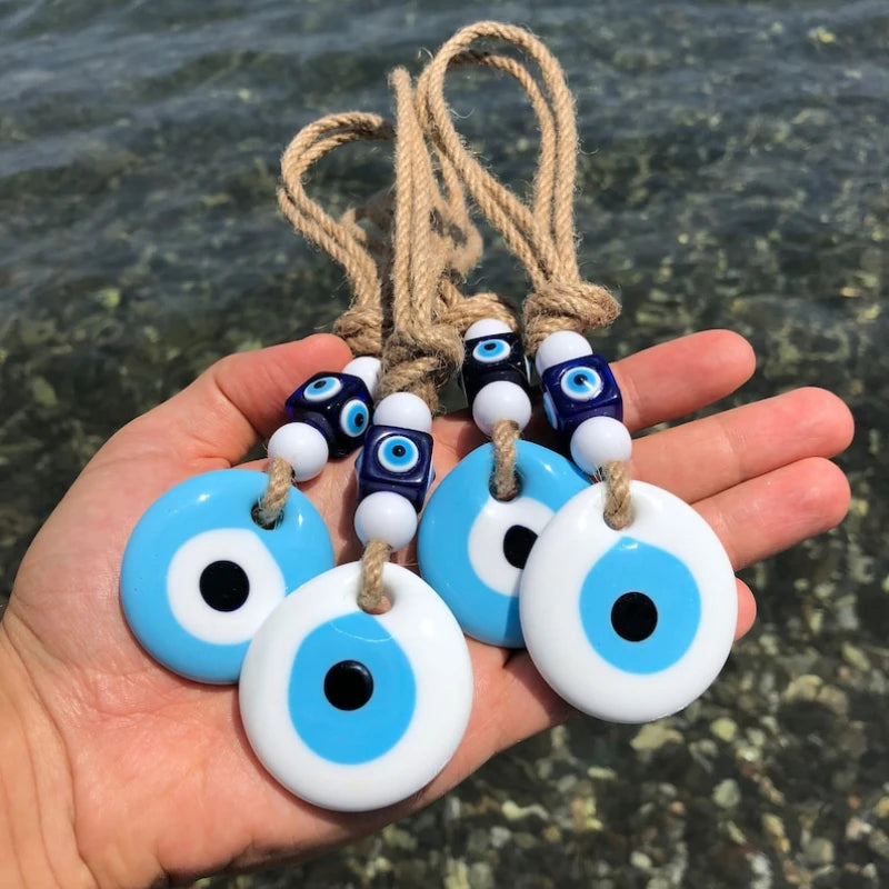 Evil Eye Lucky Eye Beads  Wall Hanging Home Decor