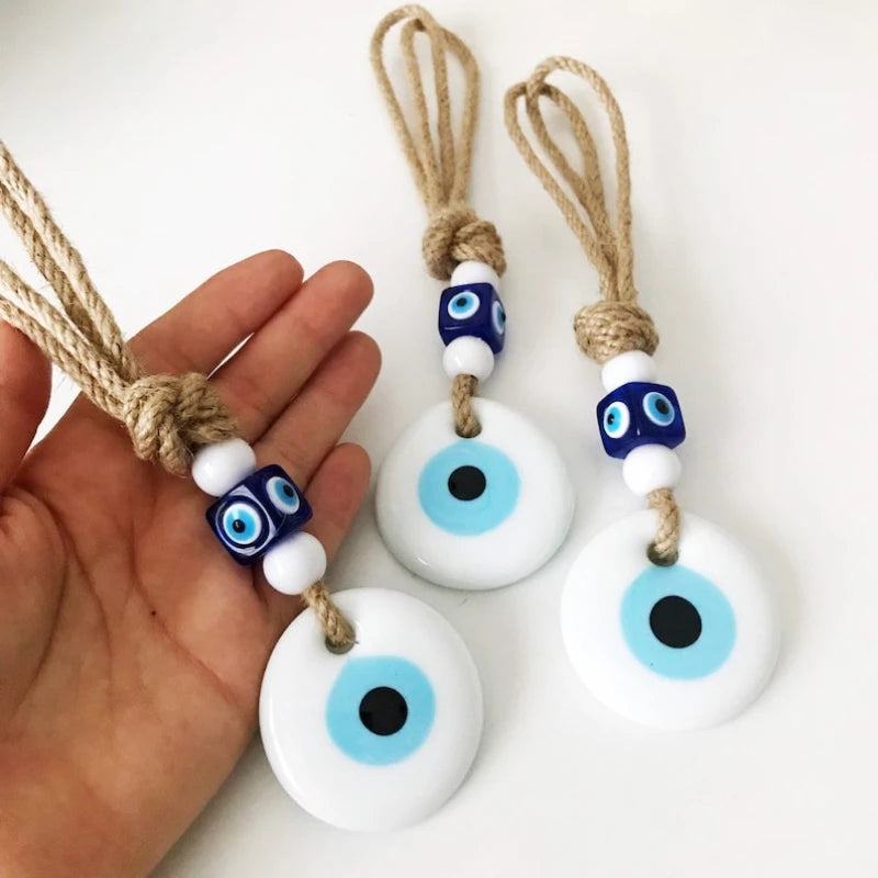 Evil Eye Lucky Eye Beads  Wall Hanging Home Decor