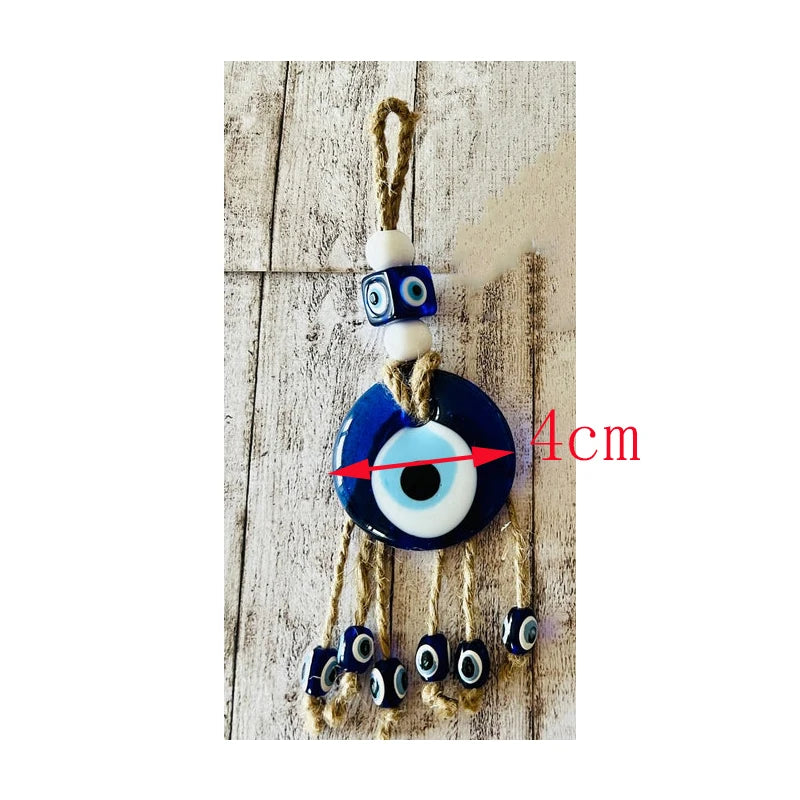 Evil Eye Lucky Eye Beads  Wall Hanging Home Decor