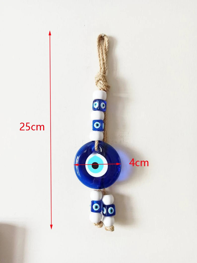 Evil Eye Lucky Eye Beads  Wall Hanging Home Decor