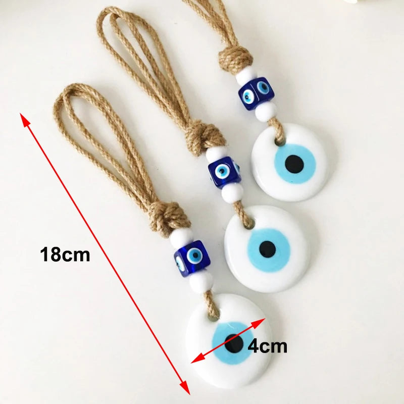 Evil Eye Lucky Eye Beads  Wall Hanging Home Decor