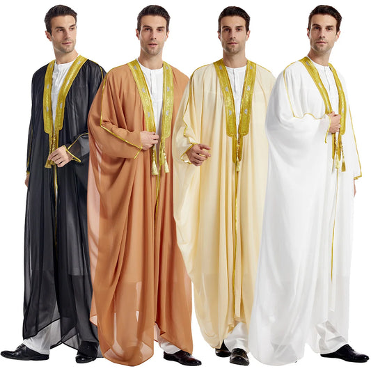 Men's Arabian Summer see-through Abaya