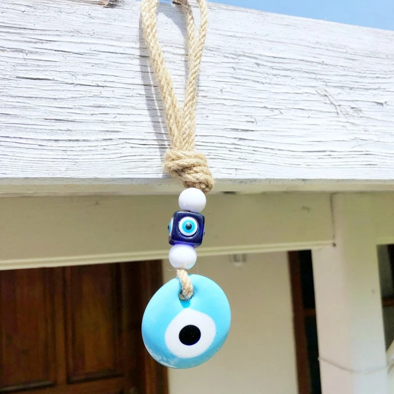 Evil Eye Lucky Eye Beads  Wall Hanging Home Decor