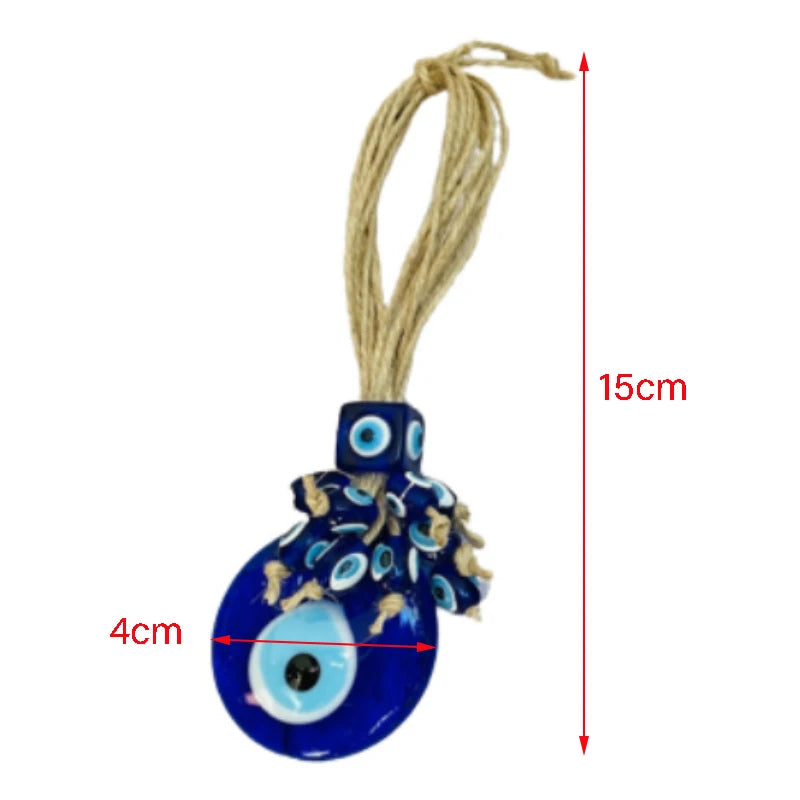 Evil Eye Lucky Eye Beads  Wall Hanging Home Decor