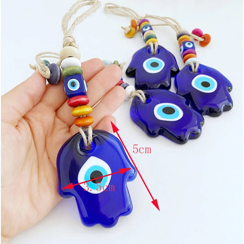 Evil Eye Lucky Eye Beads  Wall Hanging Home Decor